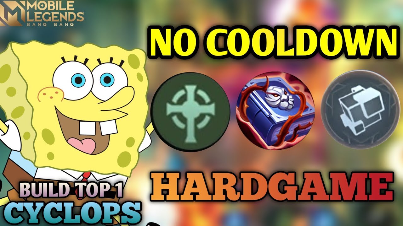 CYCLOPS NO COOLDOWN EMBLEM SUPPORT TERLALU OP🔥HANCURK4N MUSUH BARBAR DAN AGRESIF - Mobile Legends