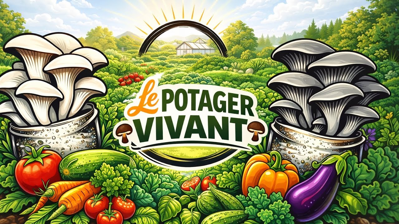 Le Potager Vivant : février plantation de l'ail🧄 et tour du potager 🍅
