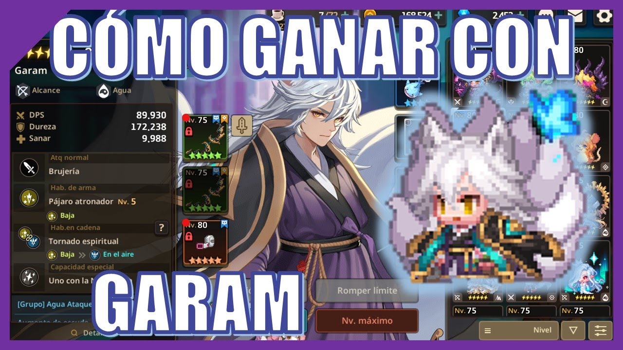 GARAM: 🦊 Cómo funciona, análisis de combate, equipos y preguntas frecuentes - Guardian Tales