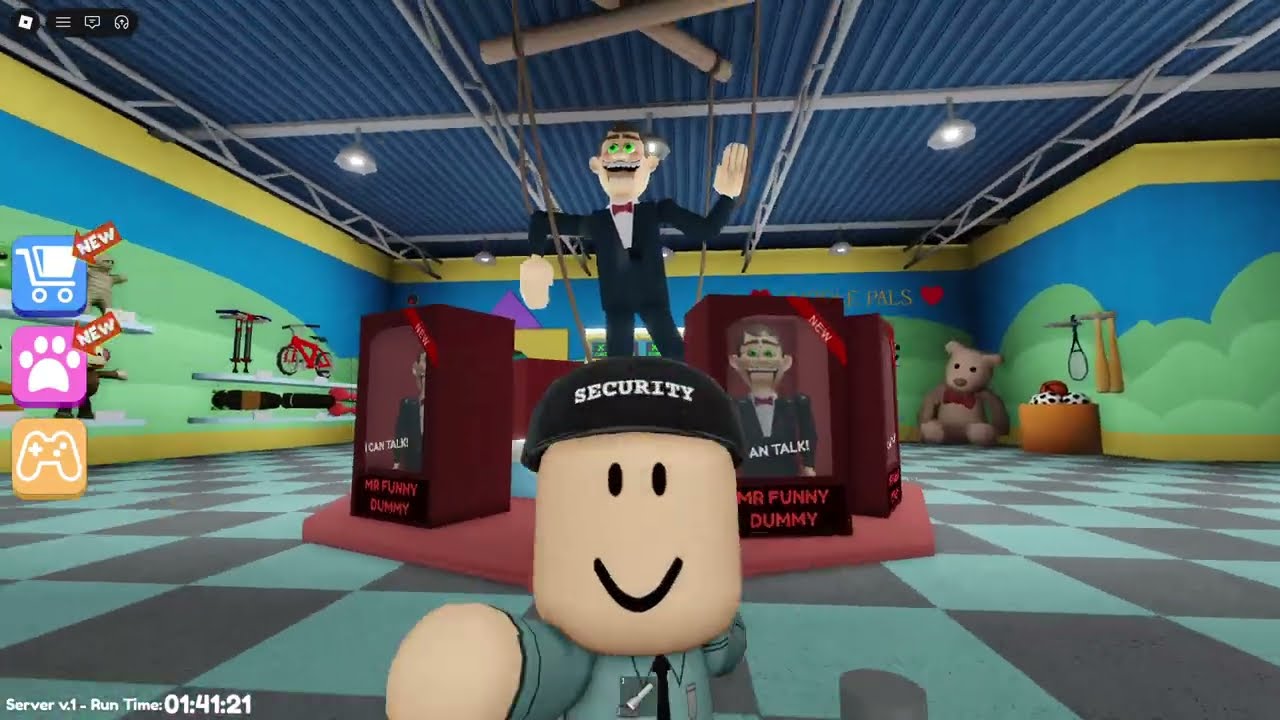 Escape Mr Funny's ToyShop! SCARY OBBY roblox! Gameplay Walkthrough No Death 4K