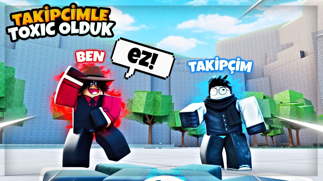 TSB'de TAKİPÇİM İLE TOXİC OLDUM! | The Strongest Battlegrounds