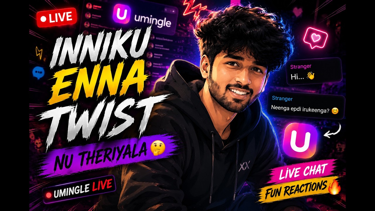 day 5 Iniku ennala twist irukoo in UMINGLE | LIVE #ashtaksyt #ashwin #funny #umingle #omegle #live