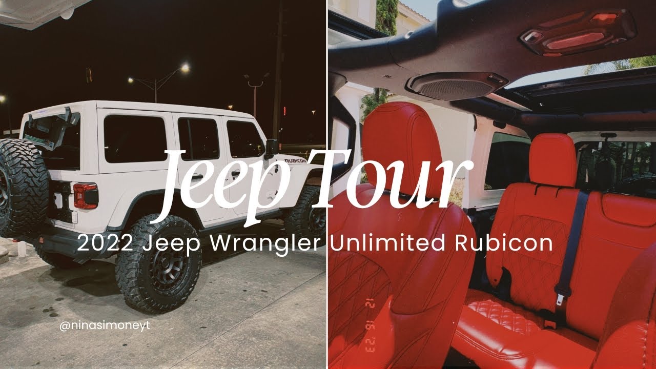 АВТОМОБИЛЬНЫЙ ТУР + Что в моей машине | JEEP WRANGLER UNLIMITED RUBICON 2022 года