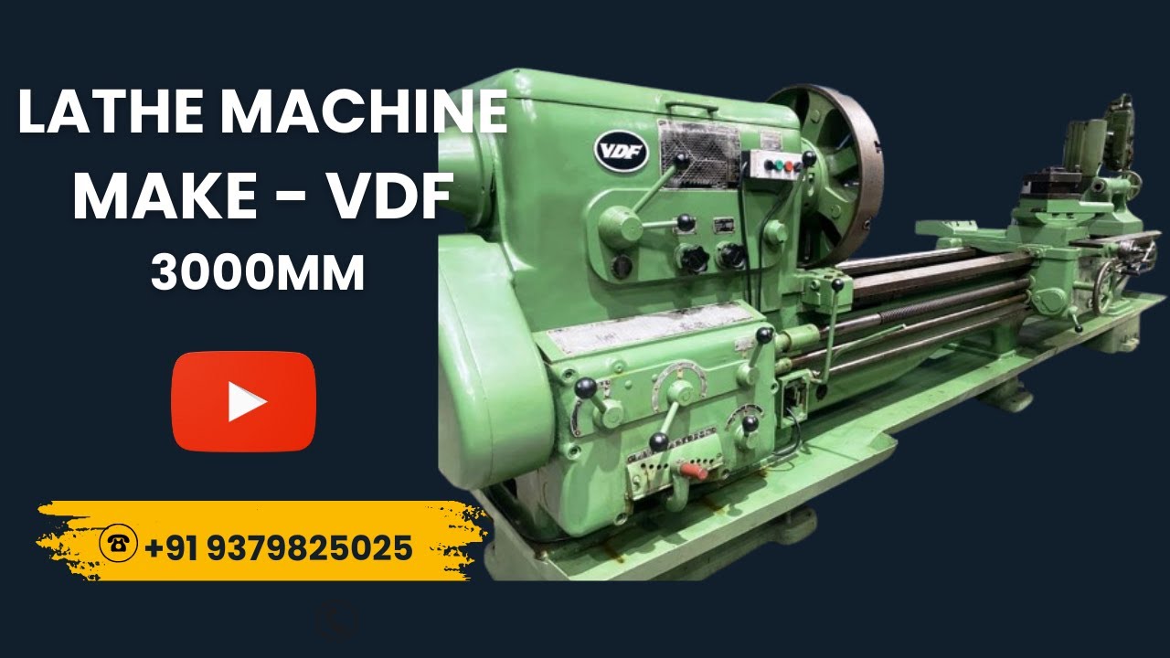 Lathe Machine VDF #prowincorporation  #usedmachinery #vdf