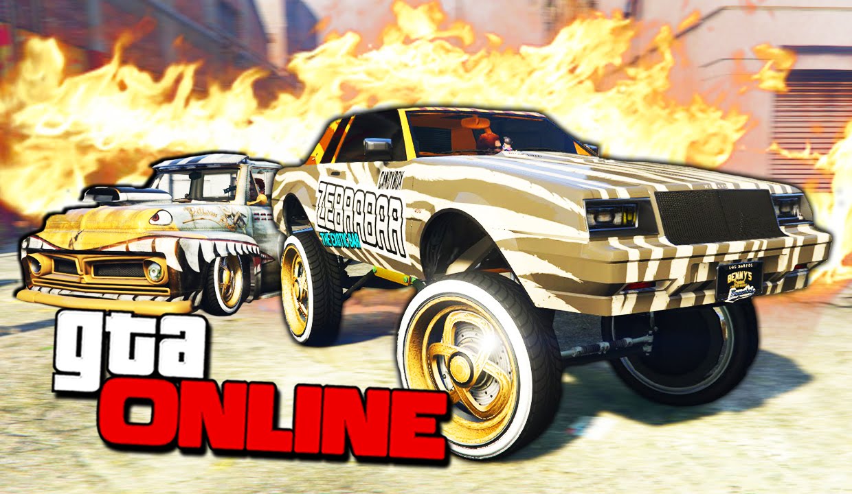 САМЫЕ БОЛЬШИЕ КОЛЕСА - ЛОУРАЙДЕРЫ 2  ОБНОВЛЕНИЕ В GTA 5 ONLINE