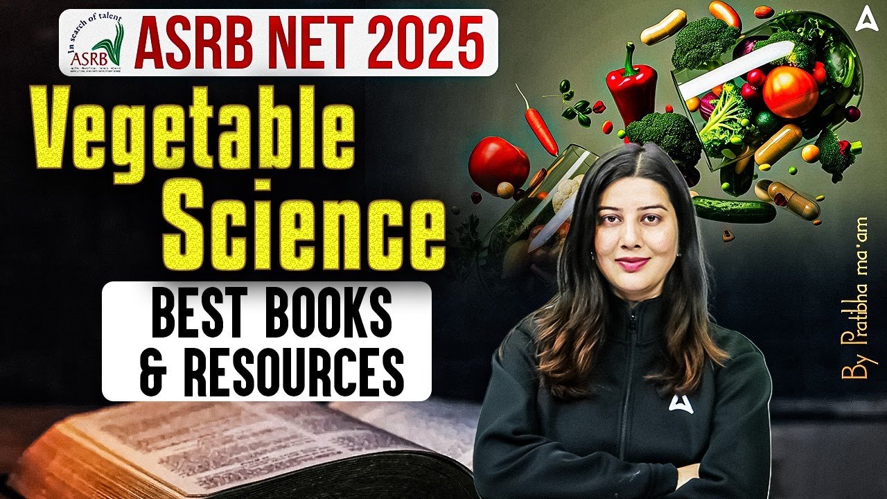 ASRB NET Books | Vegetable Science | ASRB NET Best Book & Resources | By Pratibha Mam