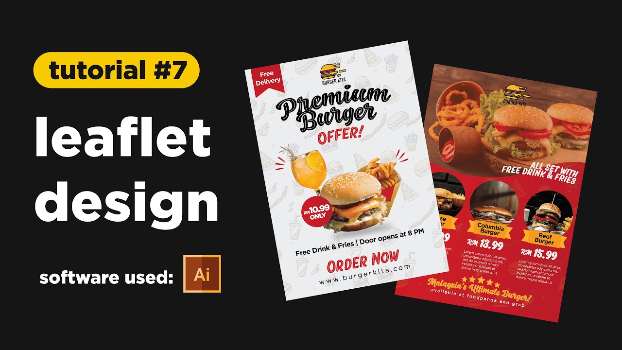 Leaflet Design Tutorial: Adobe Illustrator