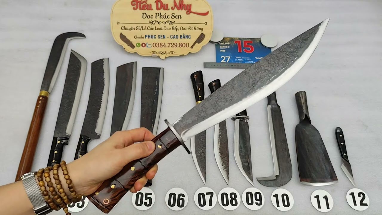 #daophucsen #daodirung MẪU DAO ĐI RỪNG NHÍP ĐỎ SALE (0384.729.800)