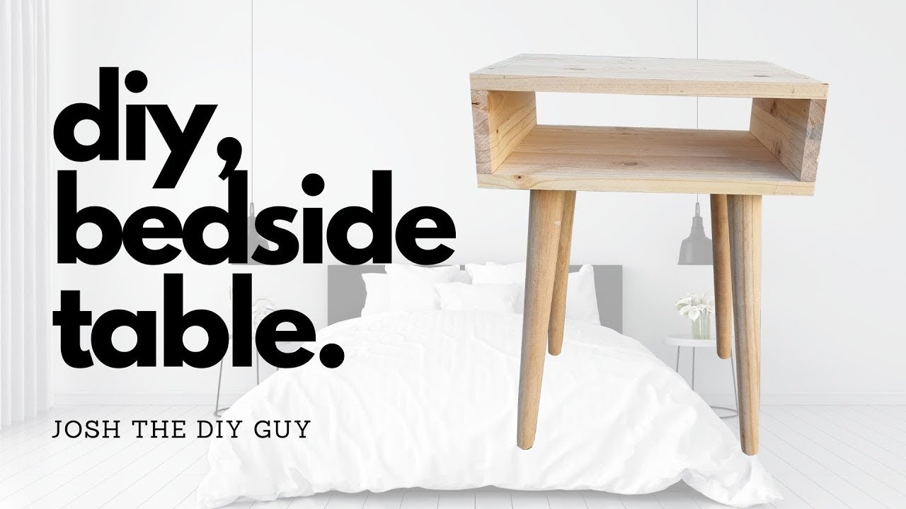 Bedside Table Diy / Bedside Table Build /easy woodworking project