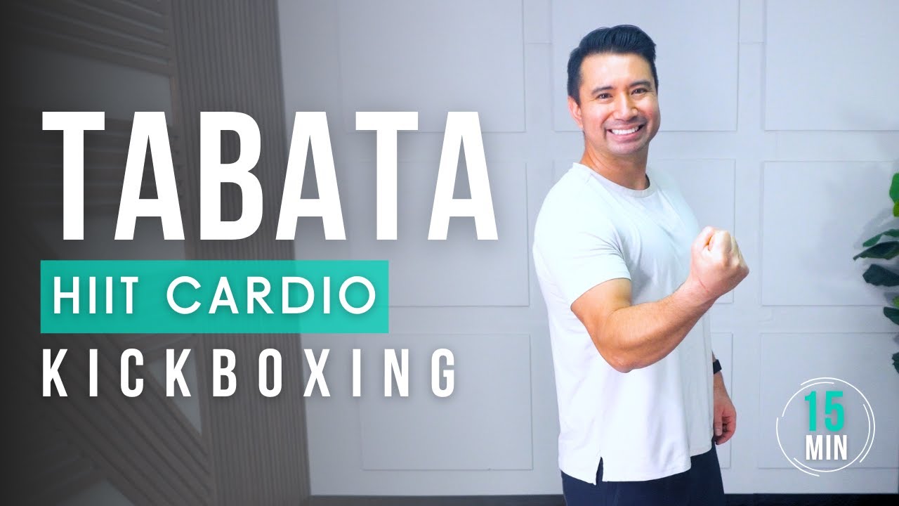STANDING KICKBOXING TABATA WORKOUT TO TORCH CALORIES [HIIT CARDIO]