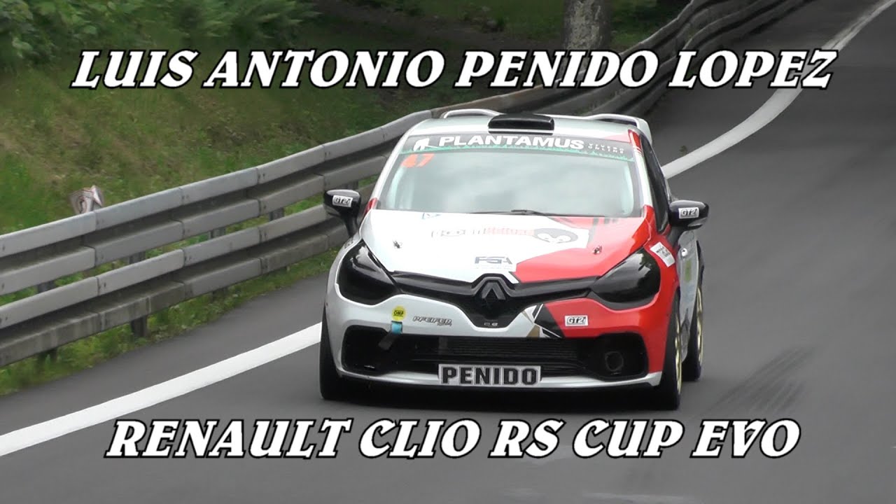 ECCE HOMO STERNBERK 2025 HILLCLIMB | LUIS ANTONIO PENIDO LOPEZ | RENAULT CLIO RS CUP | BELLUNOVIDEO