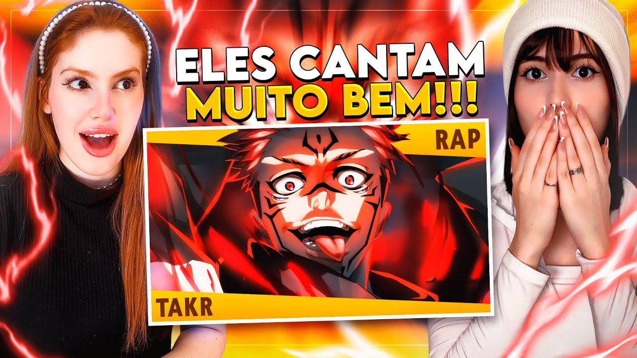 REACT | Rap do Sukuna (Jujutsu Kaisen) - O REI DAS MALDIÇÕES | Takeru Feat. Felícia Rock | CR Reacts