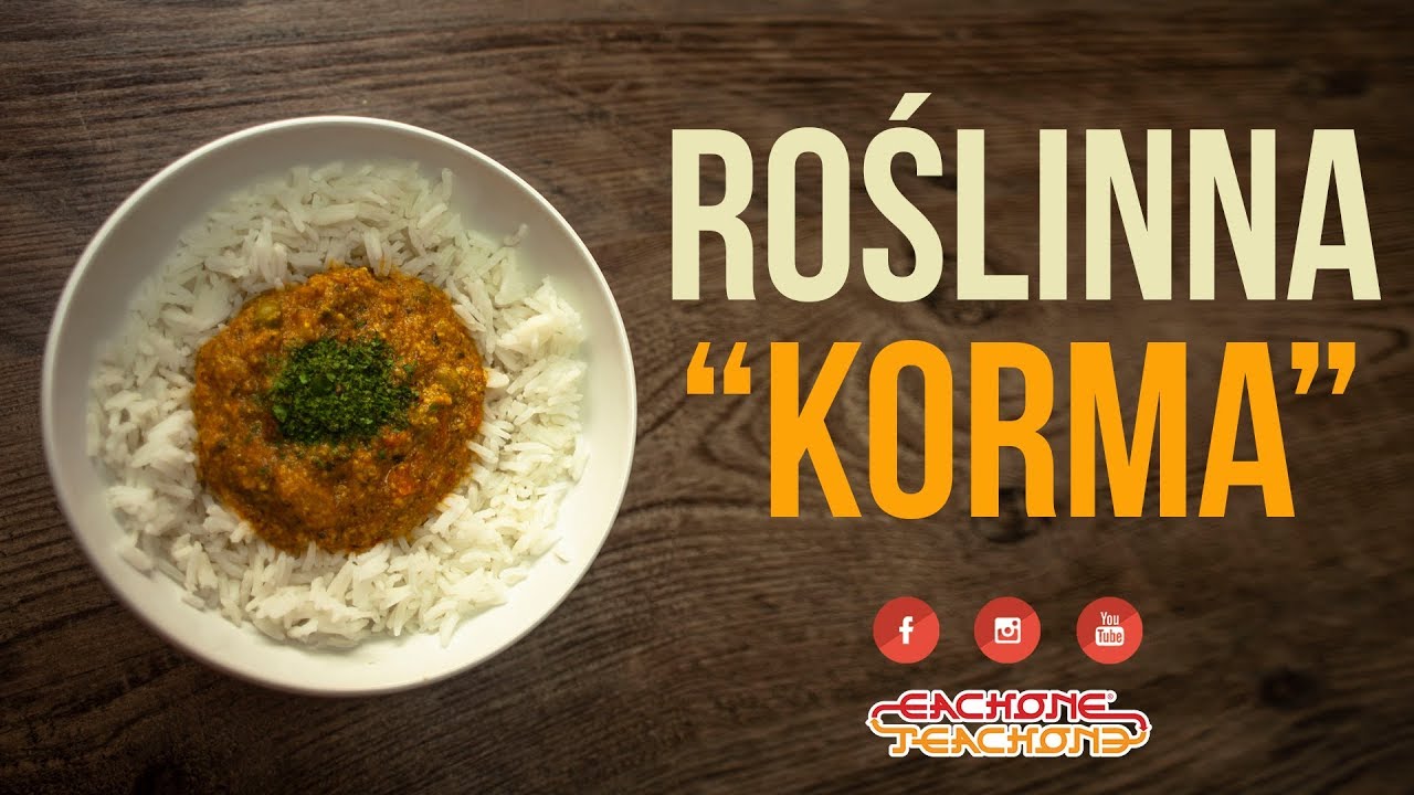 Wegańska Korma! Pyszna, zdrowa, prosta!