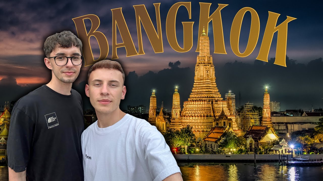 TRAVEL VLOG #3 | Stawonogi, krokodyle i piękne buddyjskie świątynie.  Bangkok - Miasto Aniołów 🇹🇭