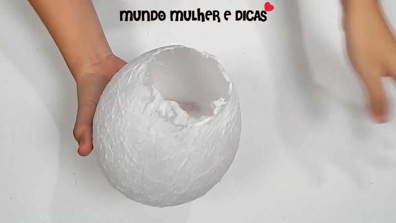 VASO DECORATIVO UTILIZANDO PAPEL ALUMINIO / ARTESANATO CRIATIVO