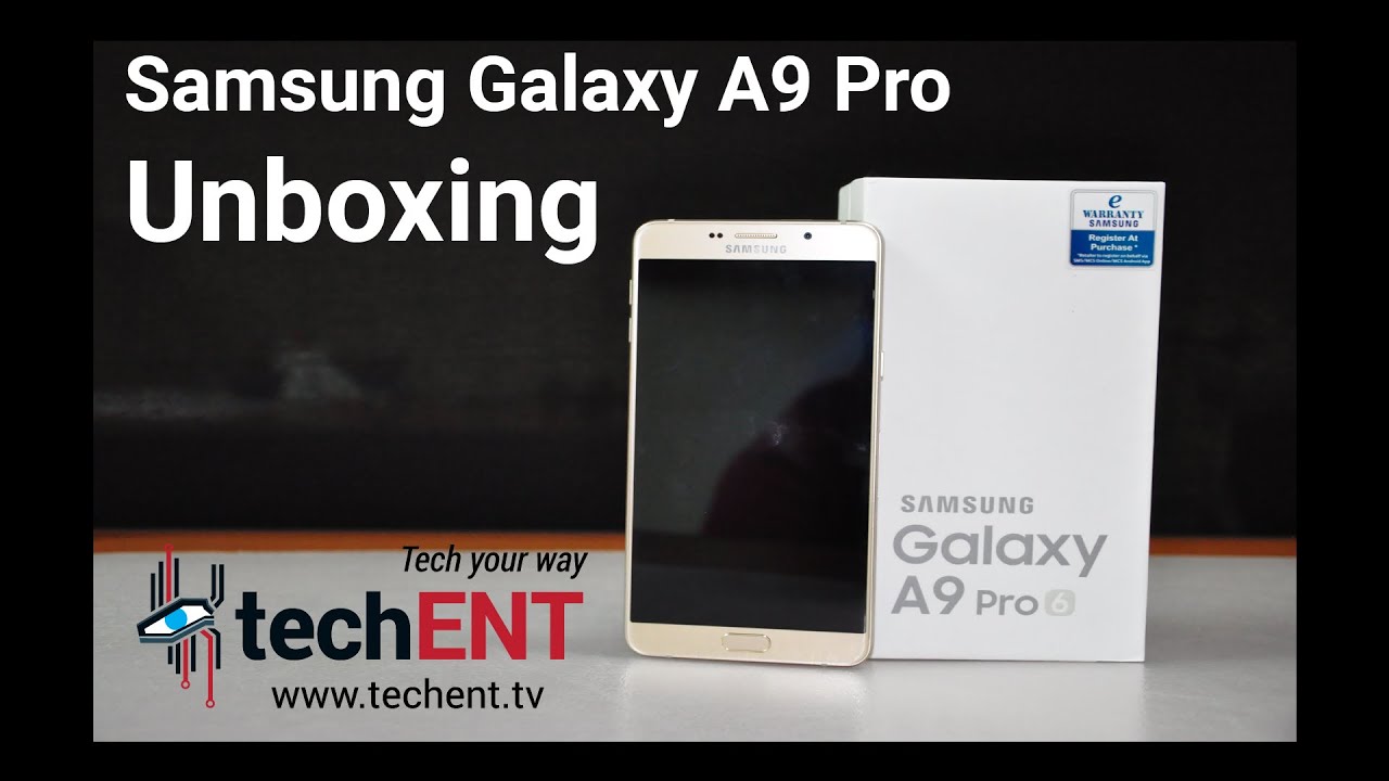 Samsung Galaxy A9 Pro Unboxing