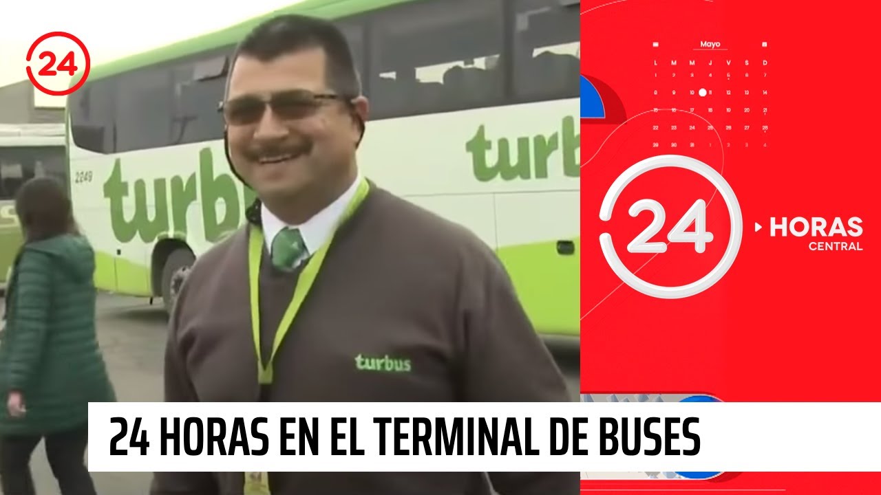 24 Horas en el Terminal de Buses | 24 Horas TVN Chile