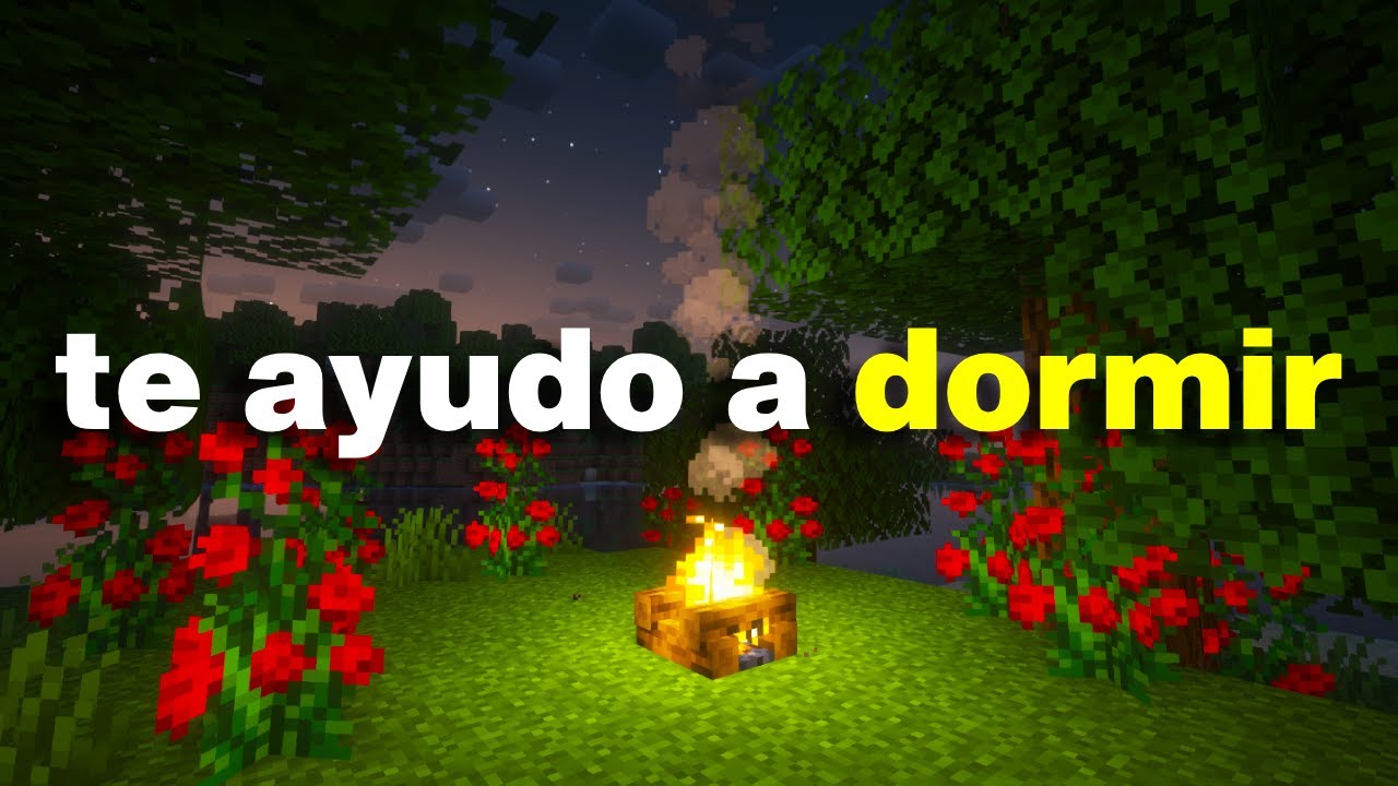 Minecraft ASMR Ayudandote a Descansar ♡