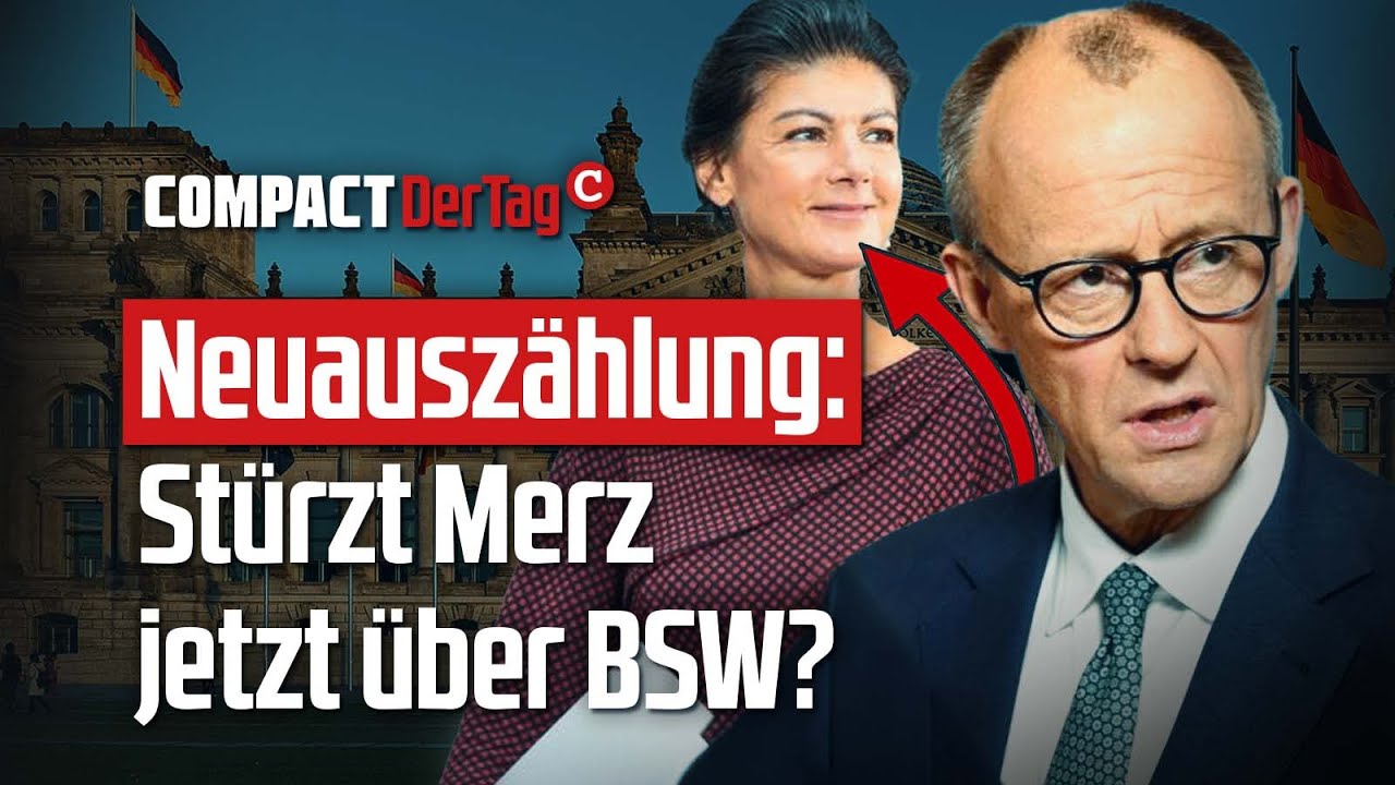 Neuausz&auml;hlung: St&uuml;rzt Merz jetzt &uuml;ber BSW?💥