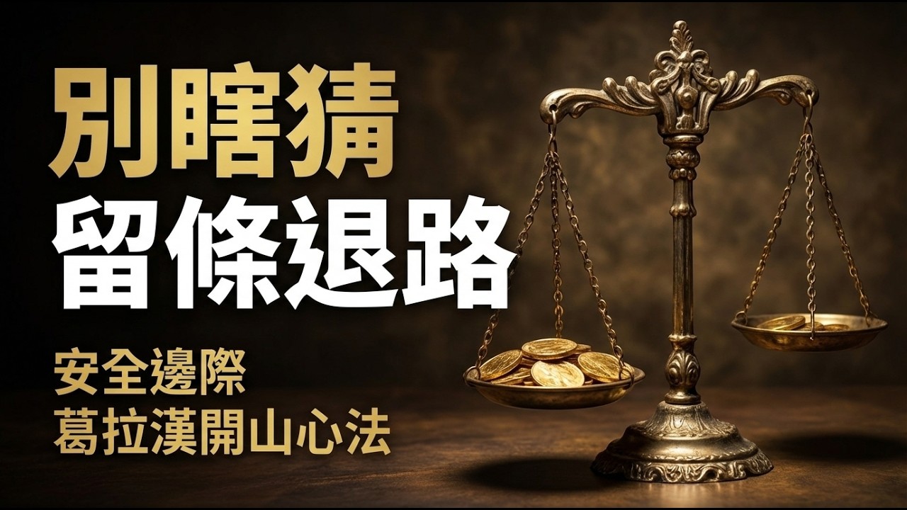 葛拉漢的股市生存法则 | Layman's Guide to Investment According to Benjamin Graham [CC]