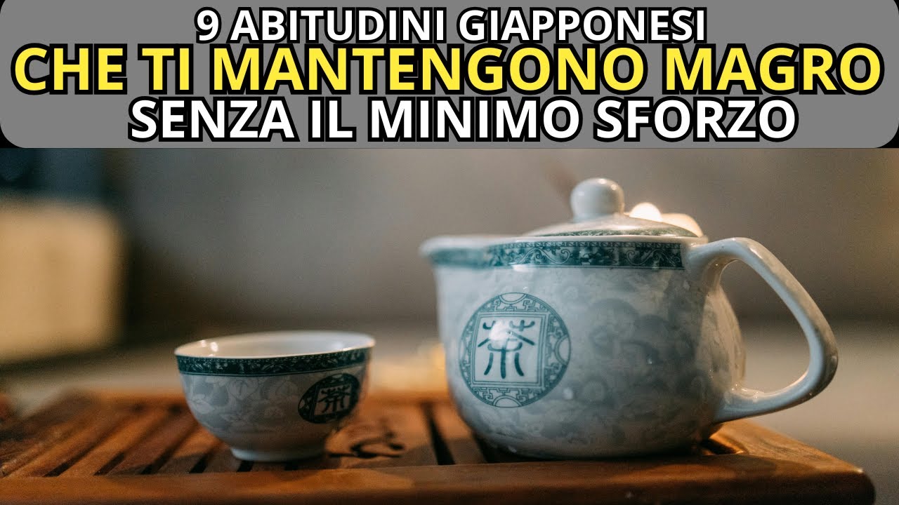 Il Segreto Giapponese per Restare Magro Senza Diete né Palestra