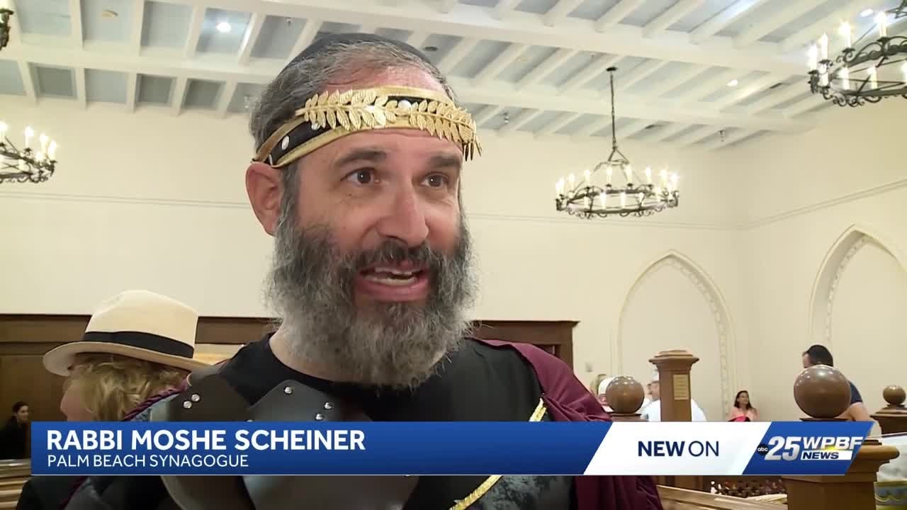 Purim celebration at Palm Beach synagogue brings joy amid Middle East conflict