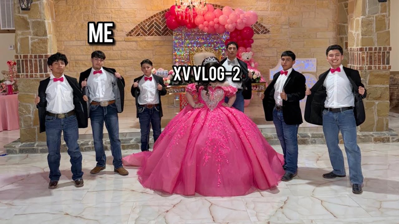 DANCING AS A CHAMBELAN (XV Vlog-2) #quinceañera #chambelanes