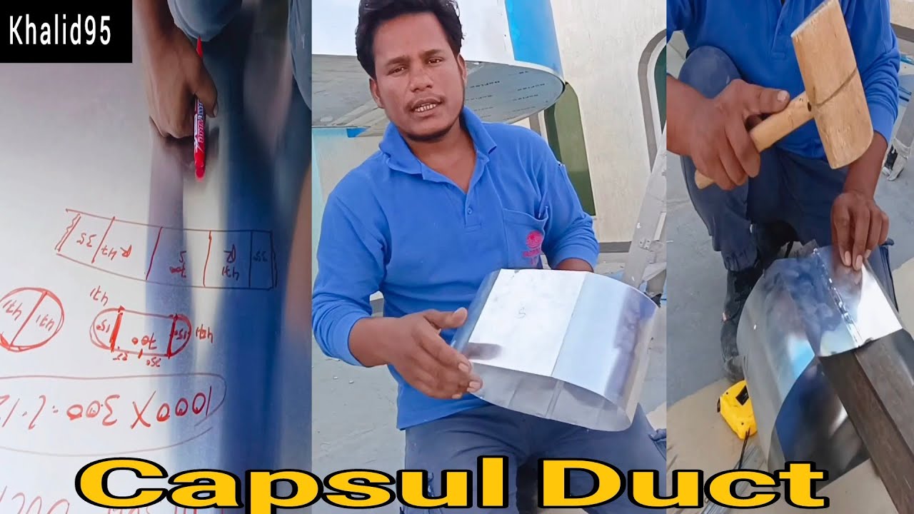 Capsule Duct Making Size निकल ने से लेकर Duct बनाने तक Full work