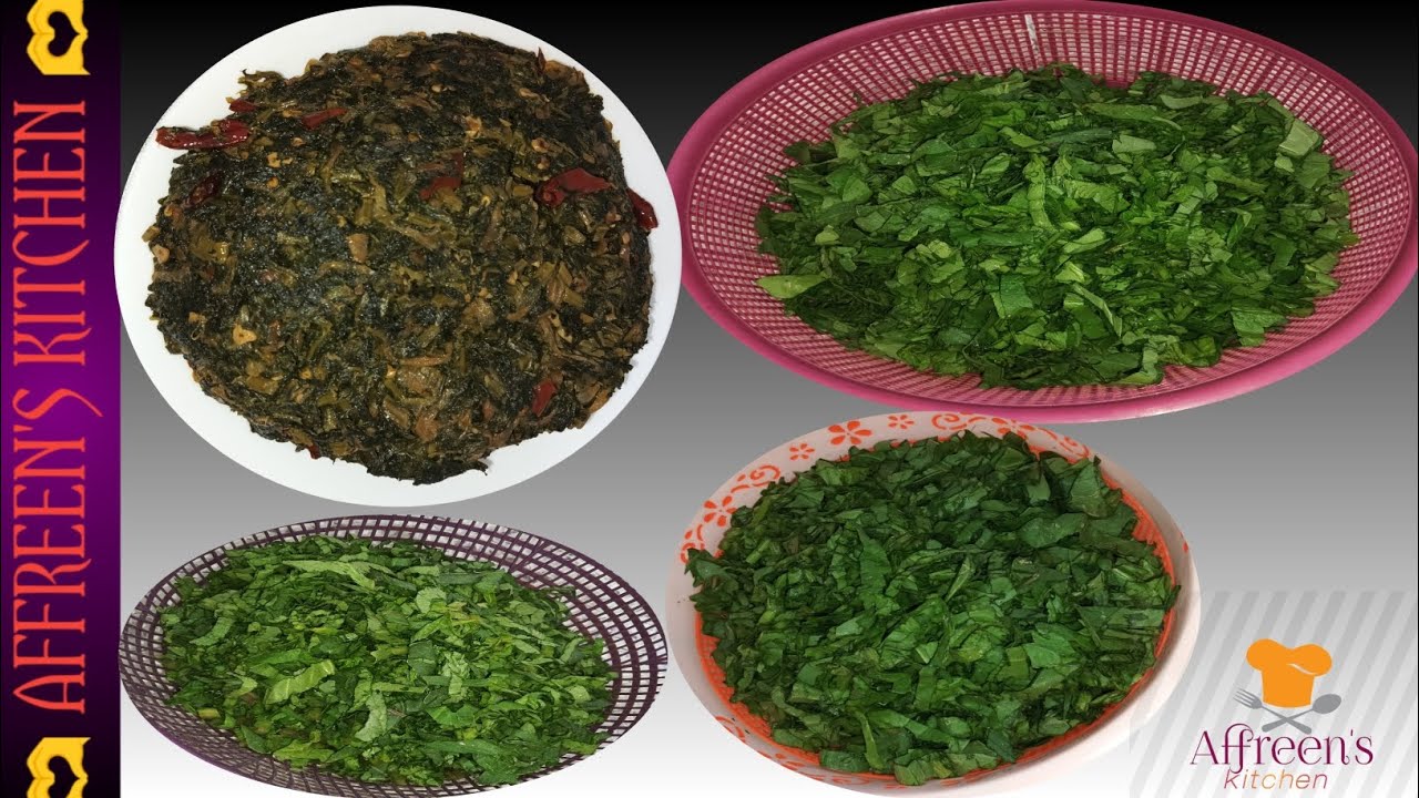 Easy Leafy Green Recipes/ Winter Special Green Leafy  Recipes/Healthy Leafy Green Recipes/Saag Bhaji