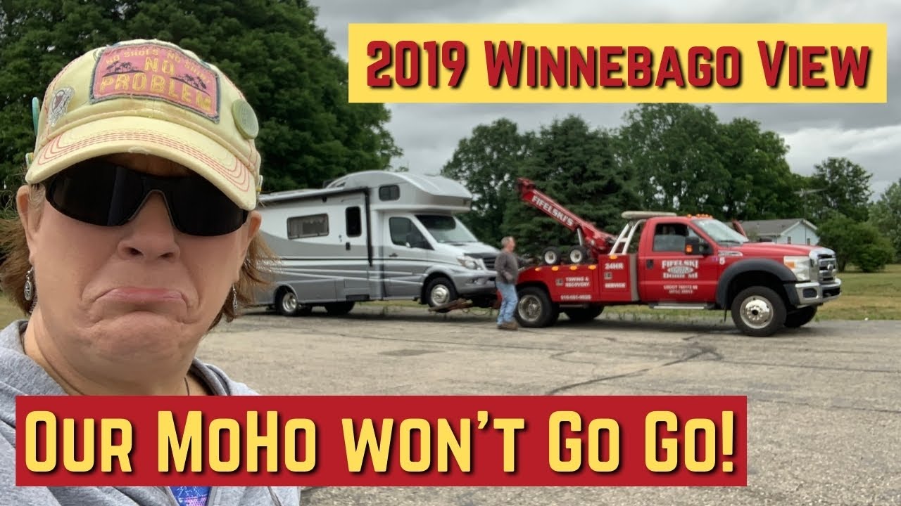 Winnebago View BROKE DOWN! Sprinter Van Engine Noise - Towing Our Class C Motorhome