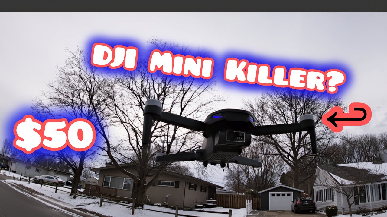 Убийца DJI Mini? ... Бесщеточный дрон DEERC D65 с 2-осевым подвесом и электронной стабилизацией и...