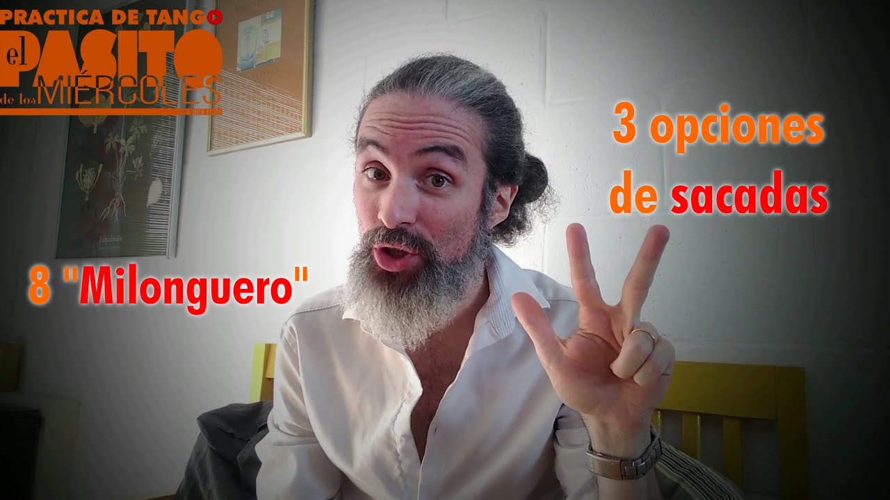 🎱 Ocho Milonguero 🕺 y tres 🤟 opciones de SACADAS