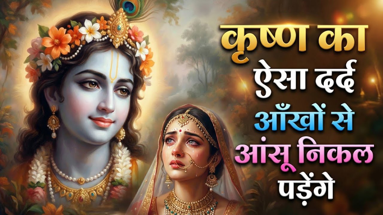 कृष्ण का ऐसा दर्द आँखों से आंसू निकल पड़ेंगे | राधा को भूल जाये ऐसा तो श्याम नहीं है | NewBhajan2025