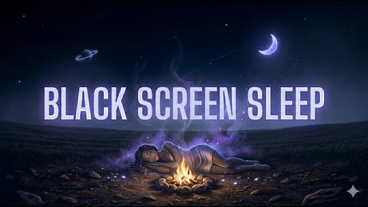 Deep Sleep Music 🌙 Fall Asleep in 5 Minutes | 8 Hour Black Screen