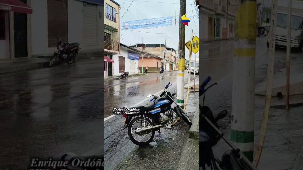 MERCADERES CAUCA COLOMBIA. 🇨🇴 LA PRIMERA LLUVIA DE ENERO 2025. #enriqueokikefern&aacute;ndez 