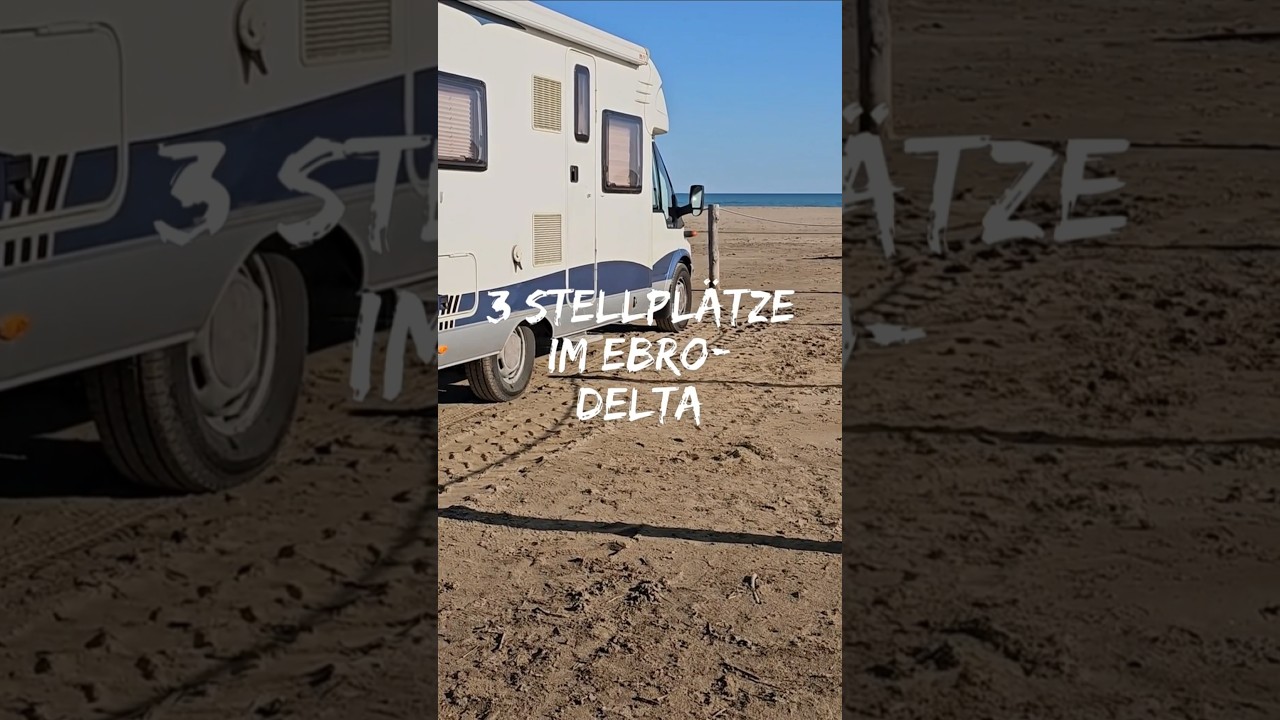 Diese 3 Stellplatz-Tipps im Ebro-Delta musst du kennen! #spanien #wohnmobil #stellplatz