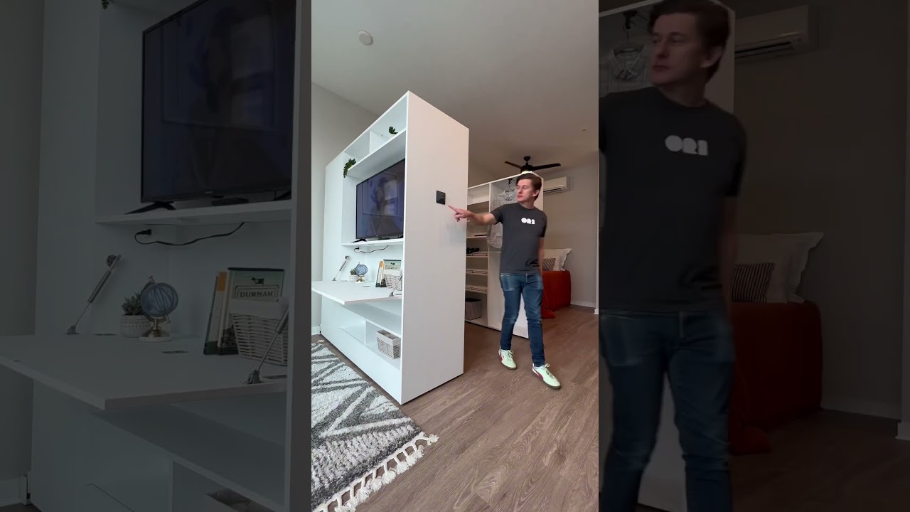 Walk-in closet storage solution for small apartments | Foldable closet for storing clothes