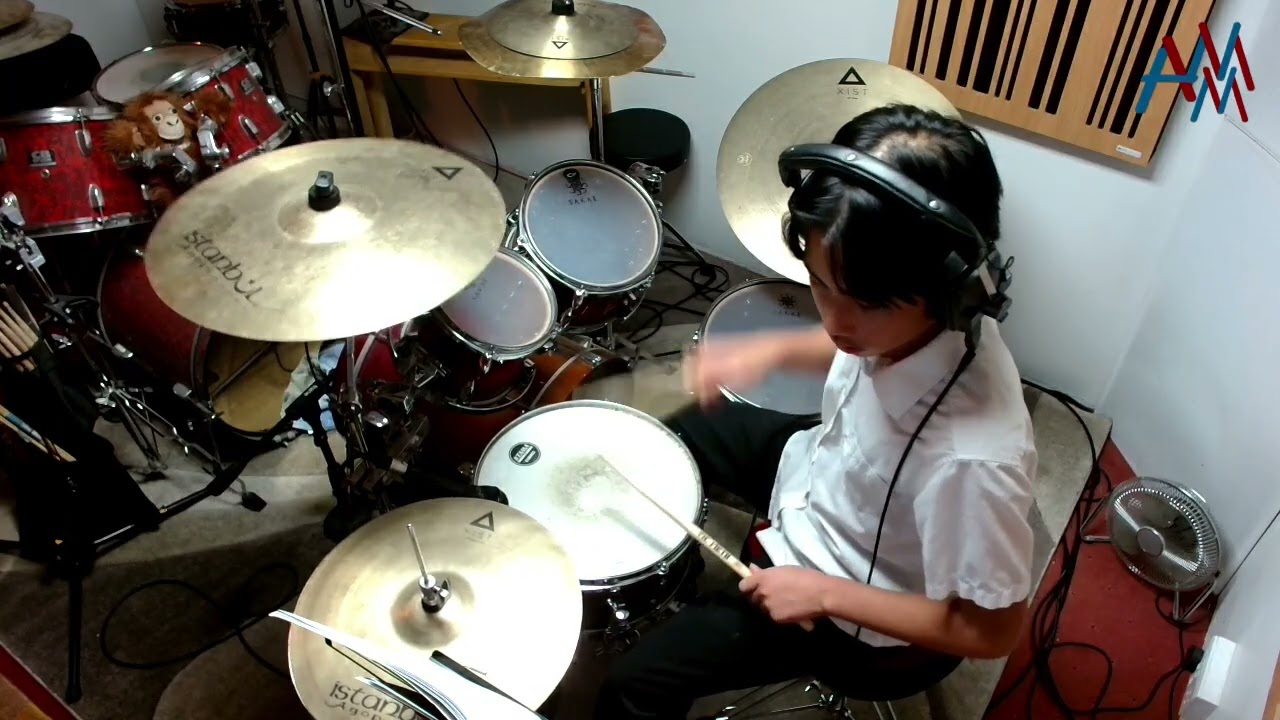Sticks 62 performs 'Mohair Mountain' - (Rockschool Drum Grade 6 original)