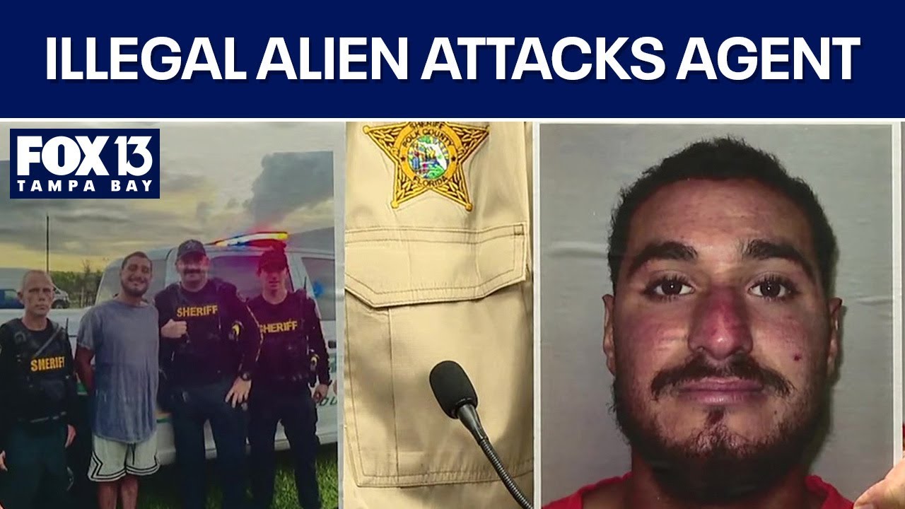 Grady Judd holds press conference after illegal alien attacks federal agent