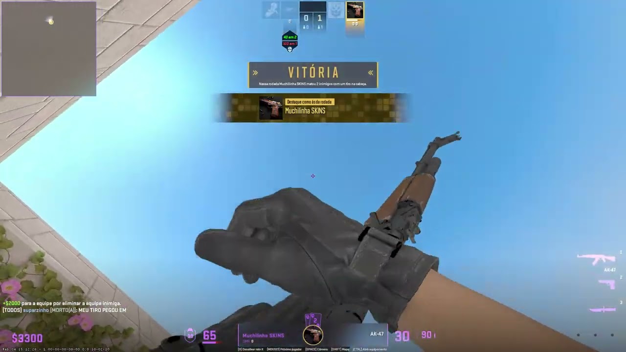 Magrão e Muchilinha vs Triplo e Garspazinho 2v2