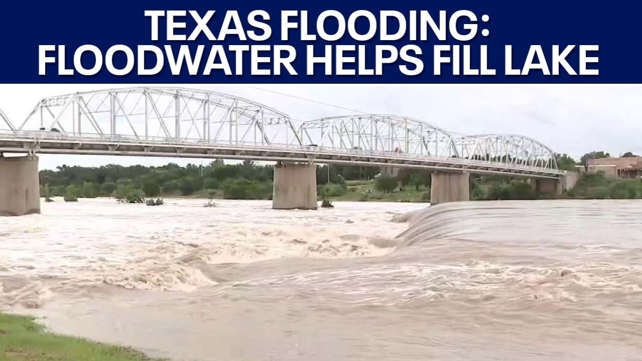 Наводнение в Техасе: паводковые воды реки Ллано наполняют озеро Трэвис | FOX 7 Austin