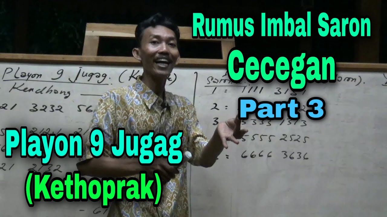 Tutorial & Rumus Imbal Saron Cecegan Part 3 // Playon 9 Jugag (Kethoprak) Versi Ki Dandun Hadi W.