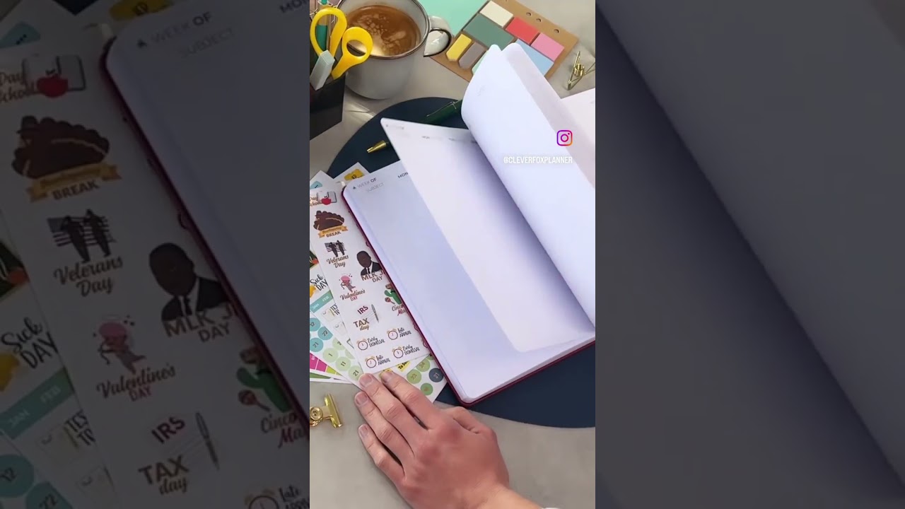 Meet the Clever Fox Teacher Planner!