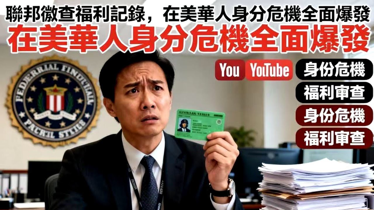 聯邦徹查福利記錄，在美華人身分危機全面爆發