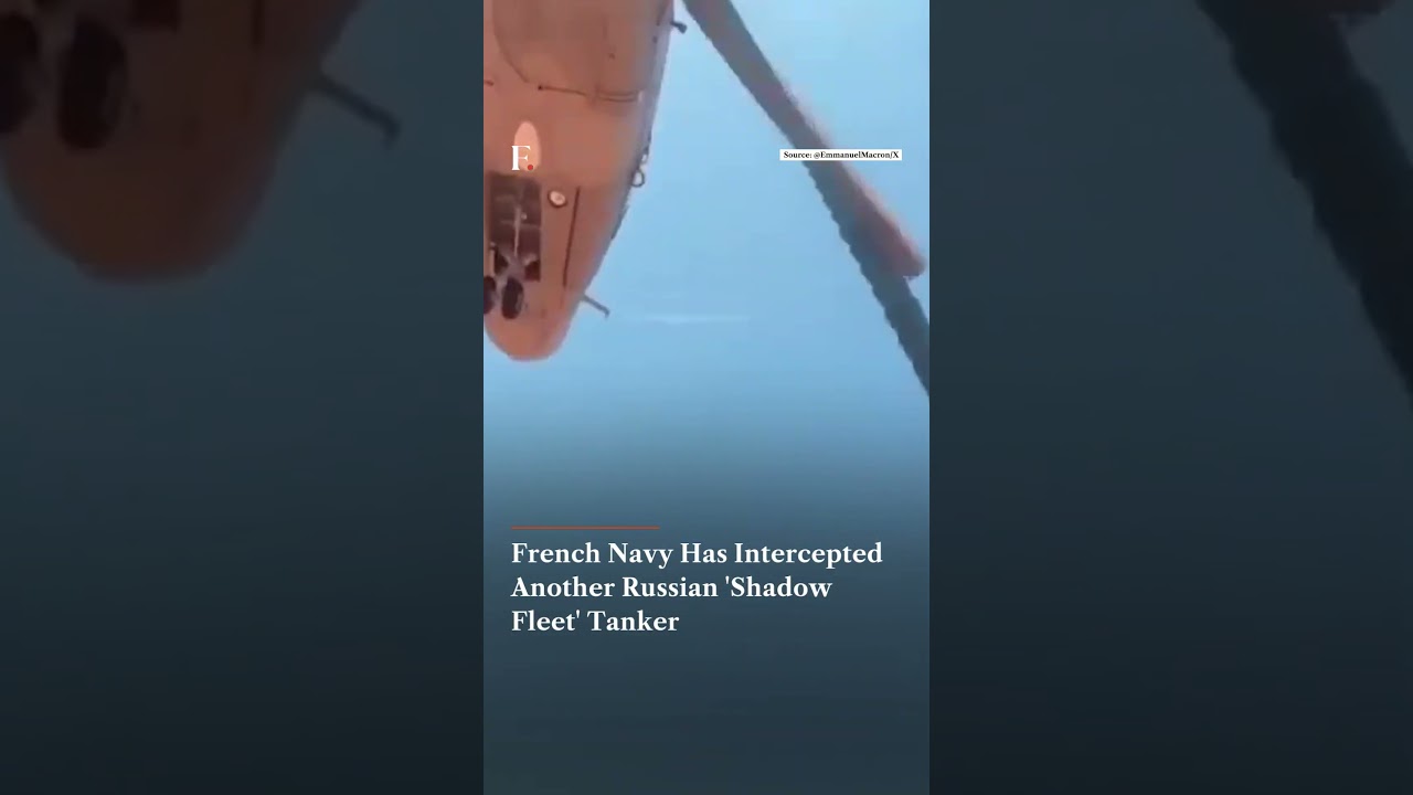 French Navy Has Intercepted Another Russian 'Shadow Fleet' Tanker | Firstpost News | N18G