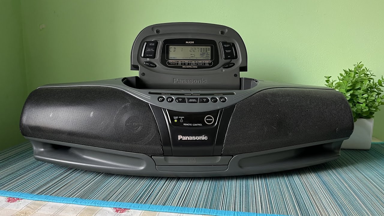Panasonic RX-DT 75. Магнітола вищого класу. Demo.