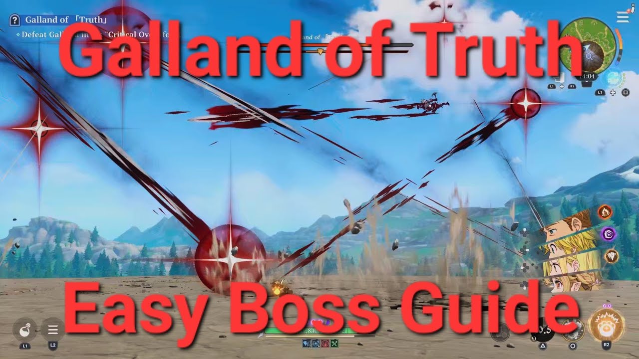 Seven Deadly Sins Origin Galland of Truth Easy Boss Guide
