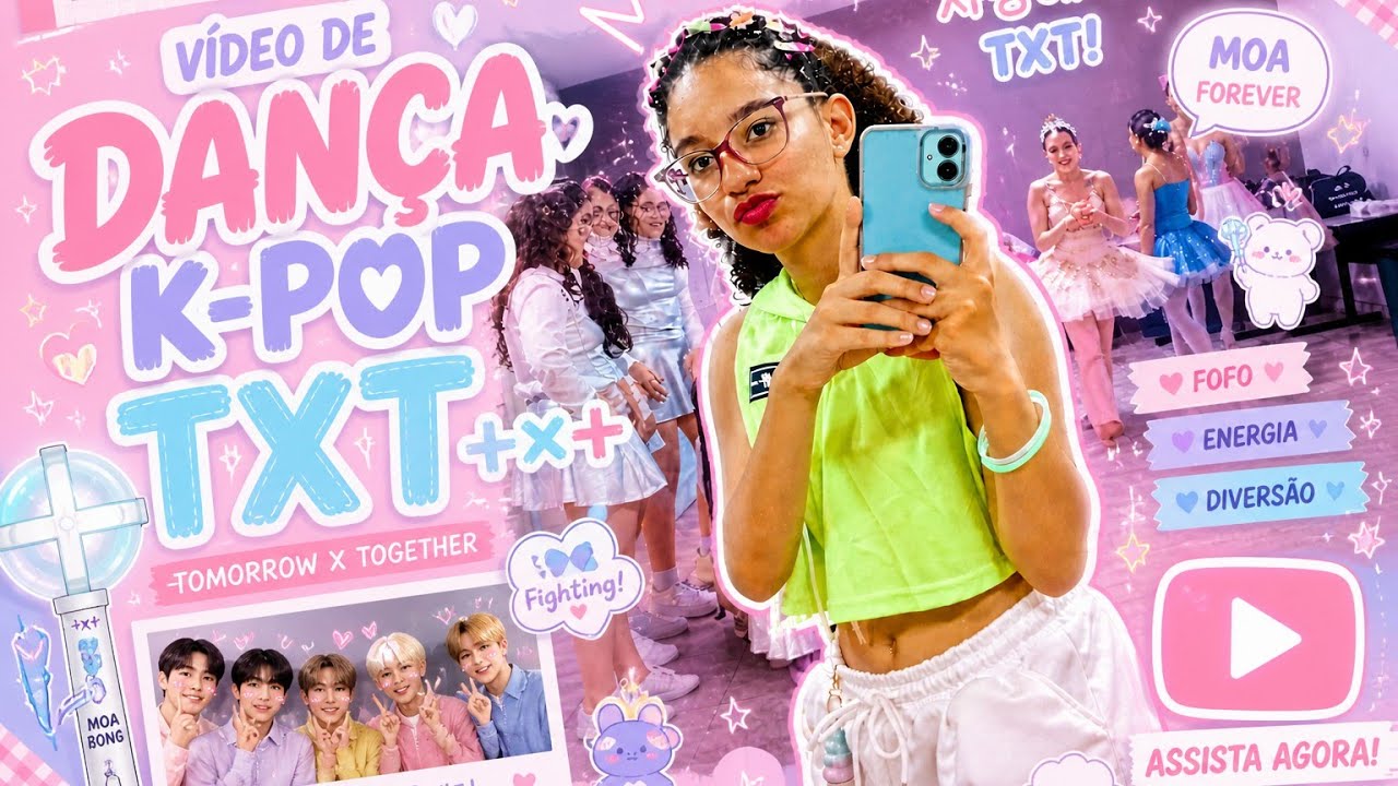 [Dance em público] dançando kpop no rules txt 