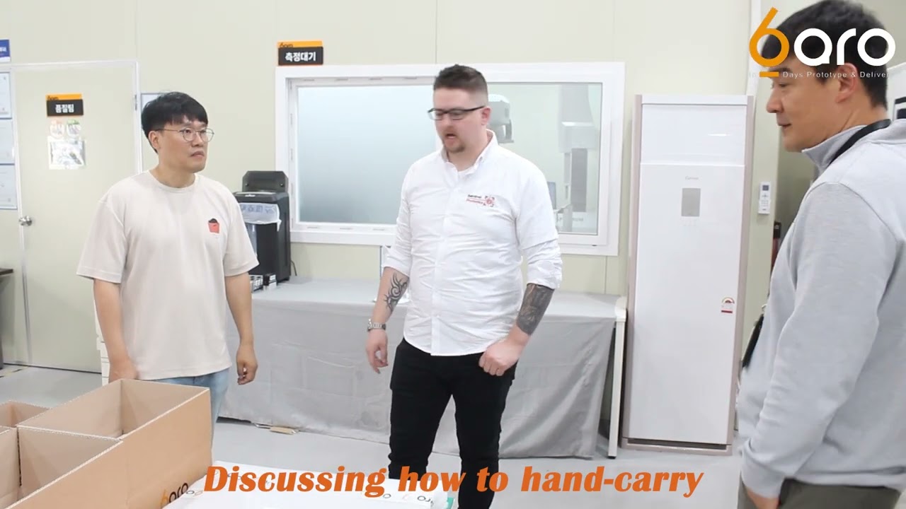 Customer's visit to BARO