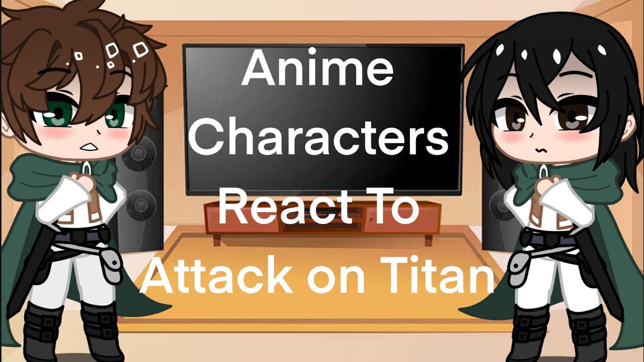 Animes React to Each Other | pt 2/5 | BNHA, Haikyu, AoT, Demon Slayer, TPN